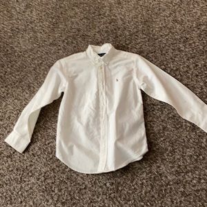 Boys long sleeve button down shirt